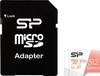 Silicon Power Superior R100/W80 microSDXC 512GB Kit, UHS-I U3, A1...