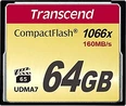 Transcend 1066x R160/W120 CompactFlash Card 64GB