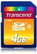 Transcend SDHC 4GB, Class 10