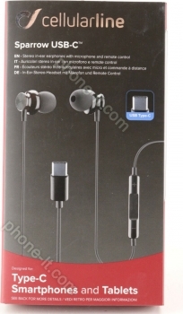 Cellularline Sparrow USB-C black