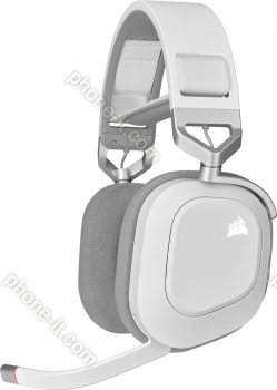 Corsair HS80 RGB wireless white