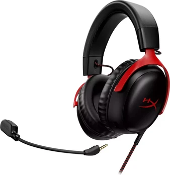 HP HyperX Cloud III черный/красный