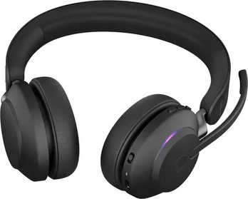Jabra Evolve2 65 стерео USB-A UC with Charging Stand черный