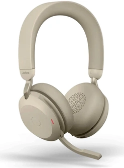 Jabra Evolve2 75 USB-A MS Teams бежевый