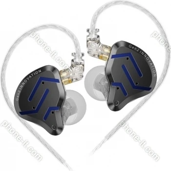 KZ ZSN Pro 2 without microphone black/blue