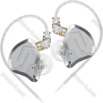 KZ ZSN Pro 2 without microphone silver