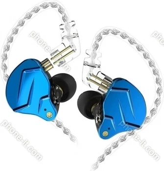 KZ ZSN Pro X without microphone blue