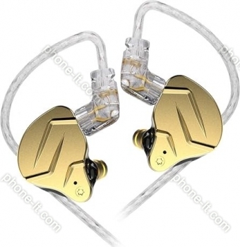 KZ ZSN Pro X without microphone gold