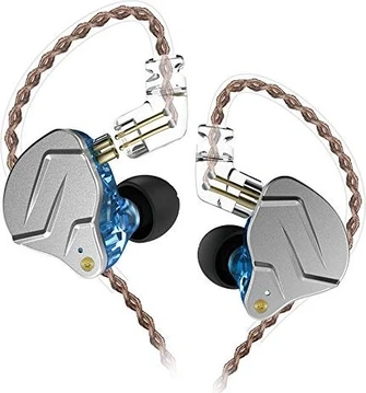 KZ ZSN Pro без микрофона синий