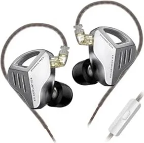 KZ ZVX с микрофоном silver