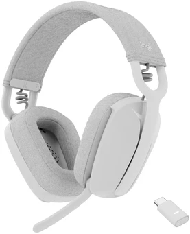 Logitech zone Vibe wireless Teams Off-белый
