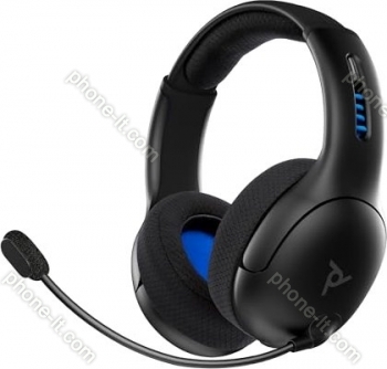 PDP LVL50 wireless stereo headset for Playstation black