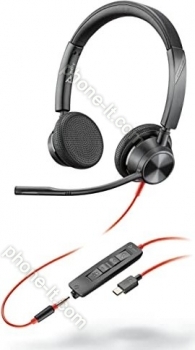 Plantronics Blackwire 3325, Microsoft, USB-C
