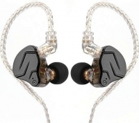 KZ ZSN Pro X with microphone black