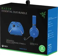 Razer Kaira X for Xbox Shock Blue Essential Duo Bundle