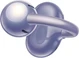 Huawei FreeClip фиолетовый