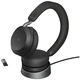 Jabra Evolve2 75 USB-A UC с зарядной станцией черный