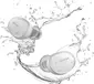 Nokia Comfort Earbuds white