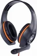 Gembird Gaming headset with volume control orange