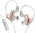 KZ ZEX с микрофоном розовый золотой