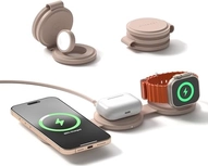 Satechi OntheGo 3-в-1 Charger Desert Rose