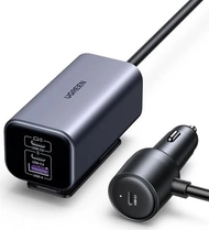 Ugreen 150W GaN PD3.0 зарядка в машину с 4-Ports