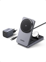 Ugreen MagFlow Qi2 certified 15W 3 in 1 iPhone зарядная станция