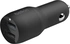 Belkin BoostCharge Dual USB-A зарядка в машину 24W + USB-A to micro USB black