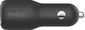 Belkin BoostCharge автомобильное зарядное устройство with two connectors (42W) black