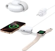 Anker MagGo беспроводная зарядная станция (3-в-1, складная) white