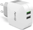 Celly Turbo wall Charger 3.4A white