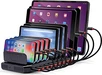 Lindy 96W 10 port USB-зарядная станция black