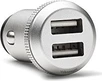 Volkswagen USB charging adapter 2x 2.4A silver
