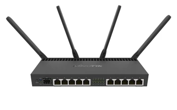 MikroTik RouterBOARD RB4011 WLAN Router, 10x RJ-45, 1x SFP+