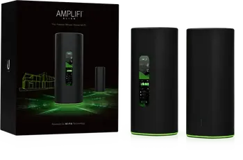 Ubiquiti AmpliFi Alien Router + MeshPoint, Router and satellite set, double-Bundle