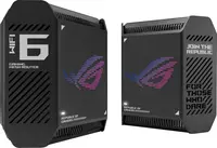 ASUS ROG Rapture GT6, black, AX10000, Router and satellite set, double-Bundle